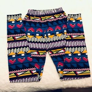 Fun Abstract Print Leggings